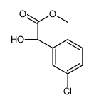 (S)-METHYL 2-(3-CHLOROPHENYL)-2-HYDROXYACETATE structure