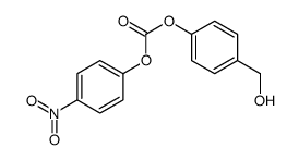 [4-(hydroxymethyl)phenyl] (4-nitrophenyl) carbonate结构式