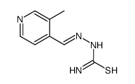 2-((3-METHYLPYRIDIN-4-YL)METHYLENE)HYDRAZINECARBOTHIOAMIDE picture