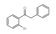 1-(2-溴苯基)-2-苯基-1-乙酮结构式