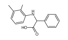 2-((2,3-DIMETHYLPHENYL)AMINO)-2-PHENYLACETIC ACID picture