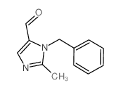 1H-Imidazole-5-carboxaldehyde,2-methyl-1-(phenylmethyl)- Structure