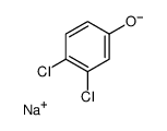 sodium 3,4-dichlorophenolate Structure