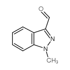 1-甲基-1H-吲唑-3-甲醛结构式