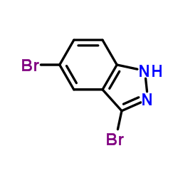 3,5-dibromo-1H-indazole Structure