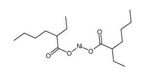 Nickel 2-ethylhexanoate Structure