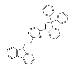 Fmoc-Cys(Trt)-OH结构式