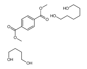 butane-1,4-diol,dimethyl benzene-1,4-dicarboxylate,hexane-1,6-diol结构式