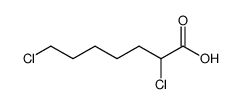 α,ω-dichlorooenanthic acid Structure