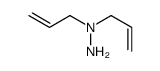 1,1-diallyhydrazine Structure