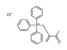 (2-methylidene-3-oxobutyl)-triphenylphosphanium,chloride结构式