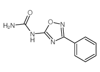 3-Phenyl-5-ureido-1,2,4-oxadiazole结构式