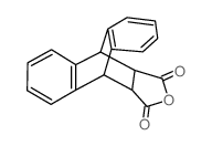 Endo-9, 10-(.alpha.,.beta.-succinic anhydride)anthracene structure