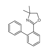 2-BIPHENYL-2-YL-4,4-DIMETHYL-4,5-DIHYDRO-OXAZOLE Structure