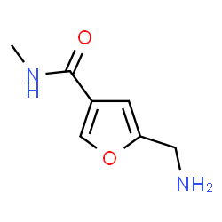 3-Furancarboxamide,5-(aminomethyl)-N-methyl-(9CI)结构式