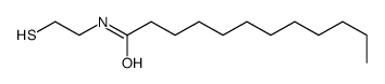 N-(2-sulfanylethyl)dodecanamide Structure