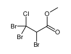 methyl 2,3,3-tribromo-3-chloropropanoate结构式