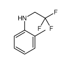 2-methyl-N-(2,2,2-trifluoroethyl)aniline结构式