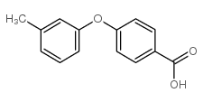 4-(3-methylphenoxy)benzoic acid picture