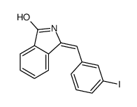 3-[(3-iodophenyl)methylidene]isoindol-1-one Structure