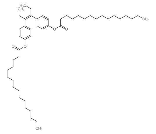 DIETHYLSTILBESTROL DIPALMITATE Structure