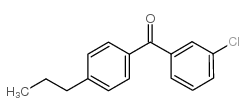 (3-chlorophenyl)-(4-propylphenyl)methanone picture