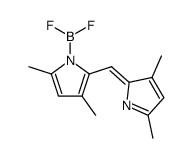 N(N')-Difluorboryl-3,3',5,5'-tetramethyl-dipyrryl-(2,2')-methen Structure