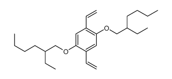 1,4-bis(ethenyl)-2,5-bis(2-ethylhexoxy)benzene结构式