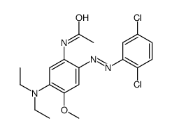 N-[2-[(2,5-Dichlorophenyl)azo]-5-(diethylamino)-4-methoxyphenyl]acetamide picture