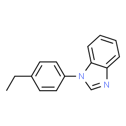 1H-Benzimidazole,1-(4-ethylphenyl)-(9CI) Structure