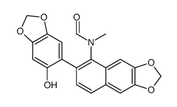 N-[6-(6-Hydroxy-1,3-benzodioxol-5-yl)naphtho[2,3-d]-1,3-dioxol-5-yl]-N-methylformamide picture