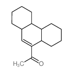 1-(1,2,3,4,4a,4b,5,6,7,8,8a,10a-dodecahydrophenanthren-9-yl)ethanone结构式