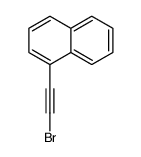 1-(2-bromoethynyl)naphthalene Structure