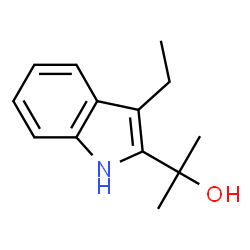 1H-Indole-2-methanol,3-ethyl-alpha,alpha-dimethyl-(9CI)结构式