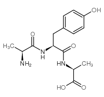 H-ALA-TYR-ALA-OH结构式