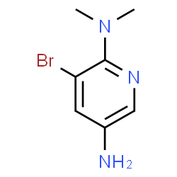 5-氨基-3-溴-2-(N,N-二甲基氨基)吡啶图片