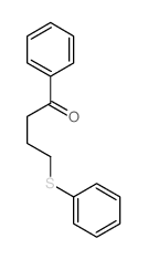 1-phenyl-4-phenylsulfanyl-butan-1-one structure