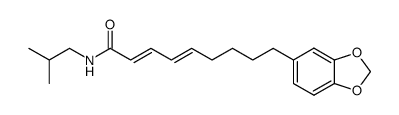 pipercallosidine Structure