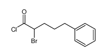 2-bromo-5-phenyl-valeryl chloride Structure