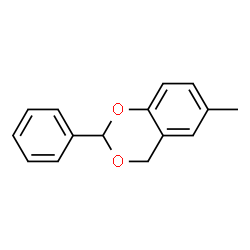 1,3-Benzodioxan,6-methyl-2-phenyl-结构式