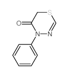 4-phenyl-1,3,4-thiadiazin-5-one结构式
