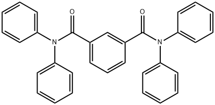 1,3-BenzenedicarboxaMide, N,N,N',N'-tetraphenyl- Structure