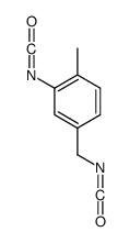 2-isocyanato-4-(isocyanatomethyl)-1-methylbenzene Structure