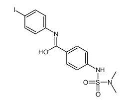 4-(dimethylsulfamoylamino)-N-(4-iodophenyl)benzamide Structure