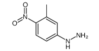 (3-methyl-4-nitrophenyl)hydrazine Structure