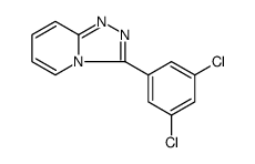 1,2,4-Triazolo[4,3-a]pyridine, 3-(3,5-dichlorophenyl)结构式