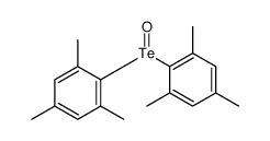 1,3,5-trimethyl-2-(2,4,6-trimethylphenyl)tellurinylbenzene Structure