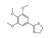 2-(3,4,5-Trimethoxyphenyl)-4,5-dihydro-1,3-thiazole picture