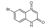 7-bromo-3-oxo-3,4-dihydroquinoxaline 1-oxide Structure