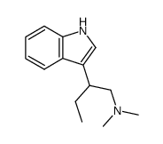 (2-indol-3-yl-butyl)-dimethyl-amine Structure